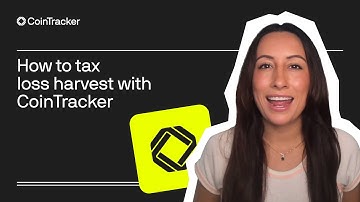Crypto Tax Loss Harvesting Made Easy (CoinTracker Tutorial)