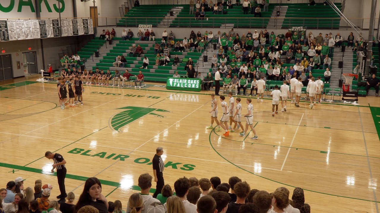 Blair Oaks Falcons Basketball 2026 vs Strafford Indians