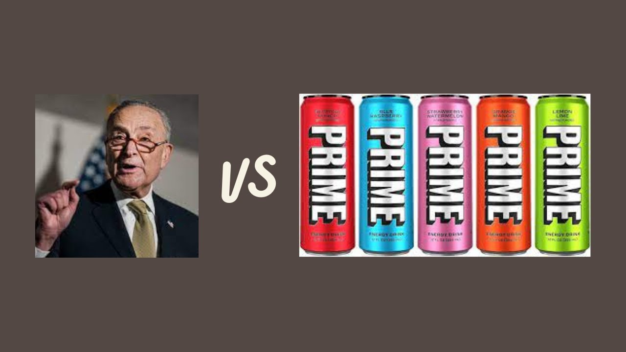 Schumer calls for FDA investigation into Prime energy drink. - YouTube