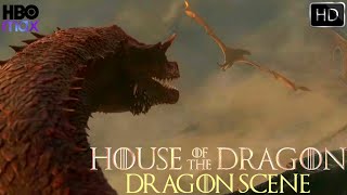 House of the Dragon episode 1 Dragons scene | HBO max