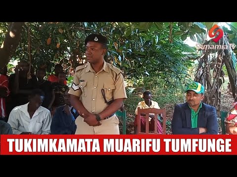 POLISI KATA AWASHAURI WANANCHI WAACHE KUOGOPA KUTAJA WAARIFU NA KUWAFIKISHA MAHALI HUSIKA