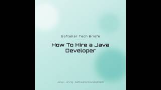 How To Hire a Java Developer in 2025 screenshot 1