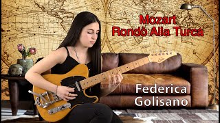 Rondo alla turca / Turkish March electric guitar - Mozart - Federica Golisano 15 Years OLD