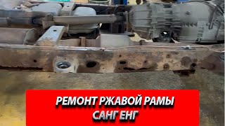 РЕМОНТ РАМЫ САНГ ЕНГ