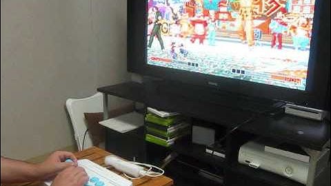 Nintendo Wii Fightstick Fun Part 2 *King of Fighters Collection* 1 of 2