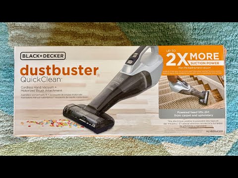  BLACK+DECKER dusbuster Handheld Vacuum for Car, Cordless, Gray  (HLVB315JA26)