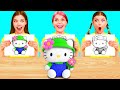 絵がうまいのはどっち？| 驚くべき創造的なトリック AZaZa Challenge