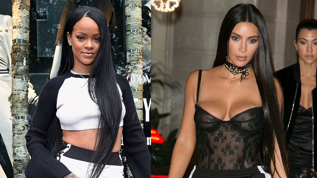 Rihanna and Kim Kardashian 