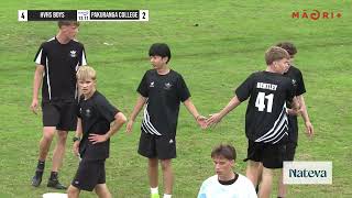 HVHS Boys vs Pakuranga College Boys - Open Final - 2026 NZSS Ultimate Championships screenshot 2