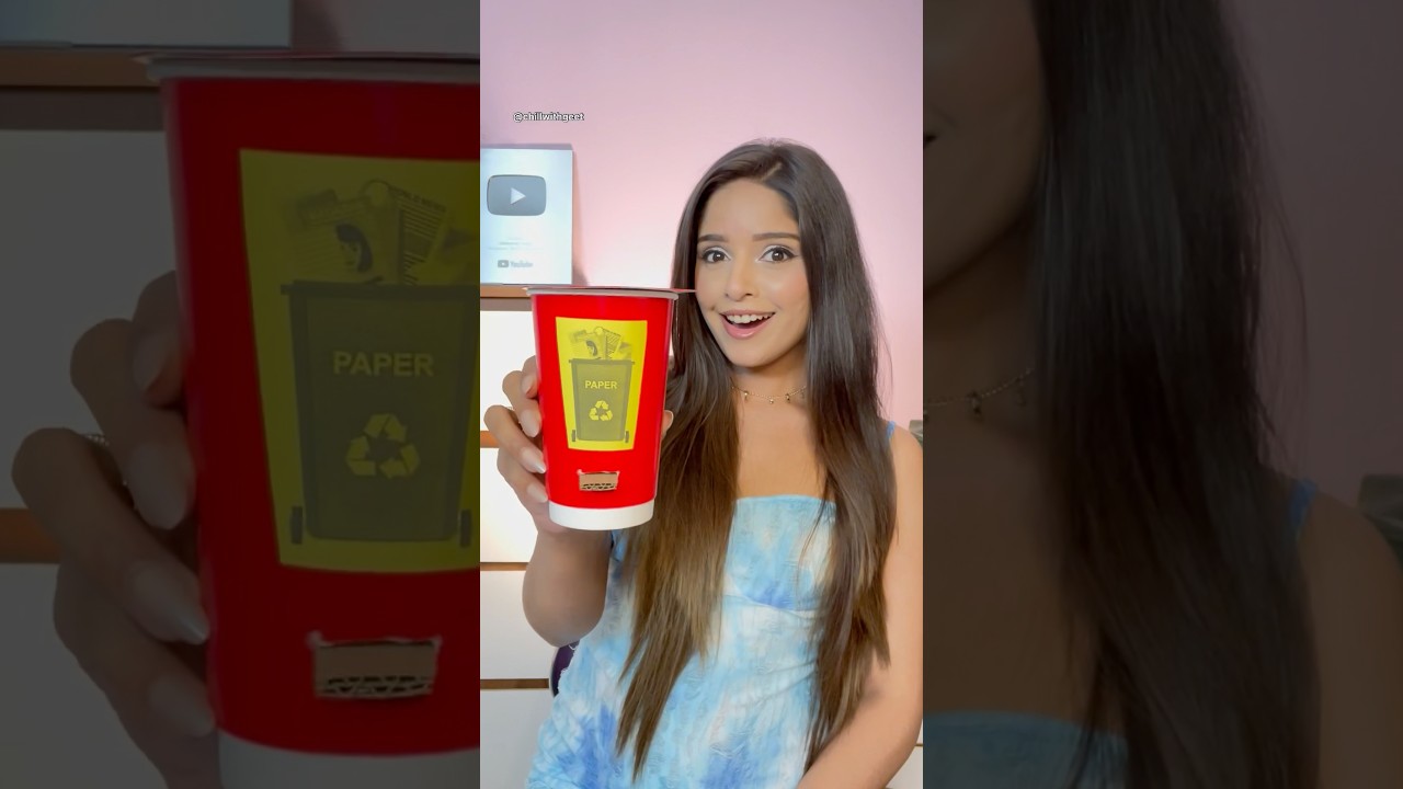 OMG! DIY Paper Bin 🗑️ || Paper Cup Craft 🥤🤯 || 