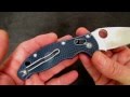 From the Sharpening Bench:  Spyderco Manix 2 LW S110V -- Surprise!!!