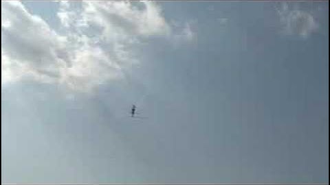 Align T-Rex 700 Erstflug in Europe First flight in Europe