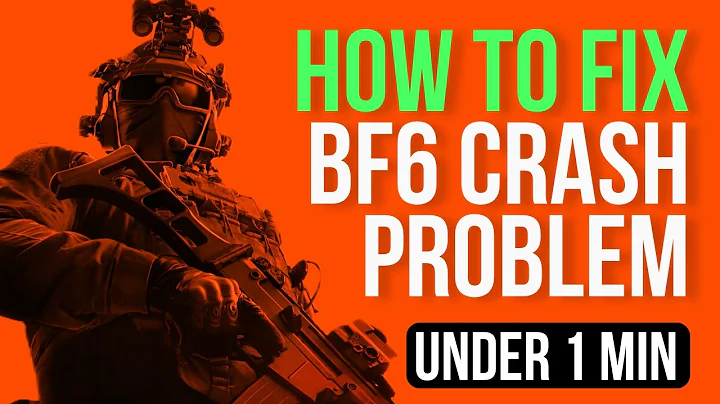 BATTLEFIELD 6 CRASHING [FIXED] | How to Fix BF6 on PC Problem
