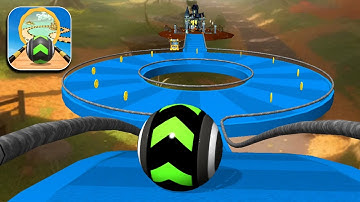 Sky Rolling Ball 3D Gameplay Speedrun iOS Android Level 249