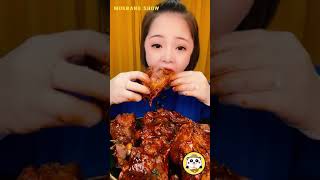 أكل صيني سريع eating show chinese asmr mukbang 🍖🥩🧀🥞🥨🥐🥖