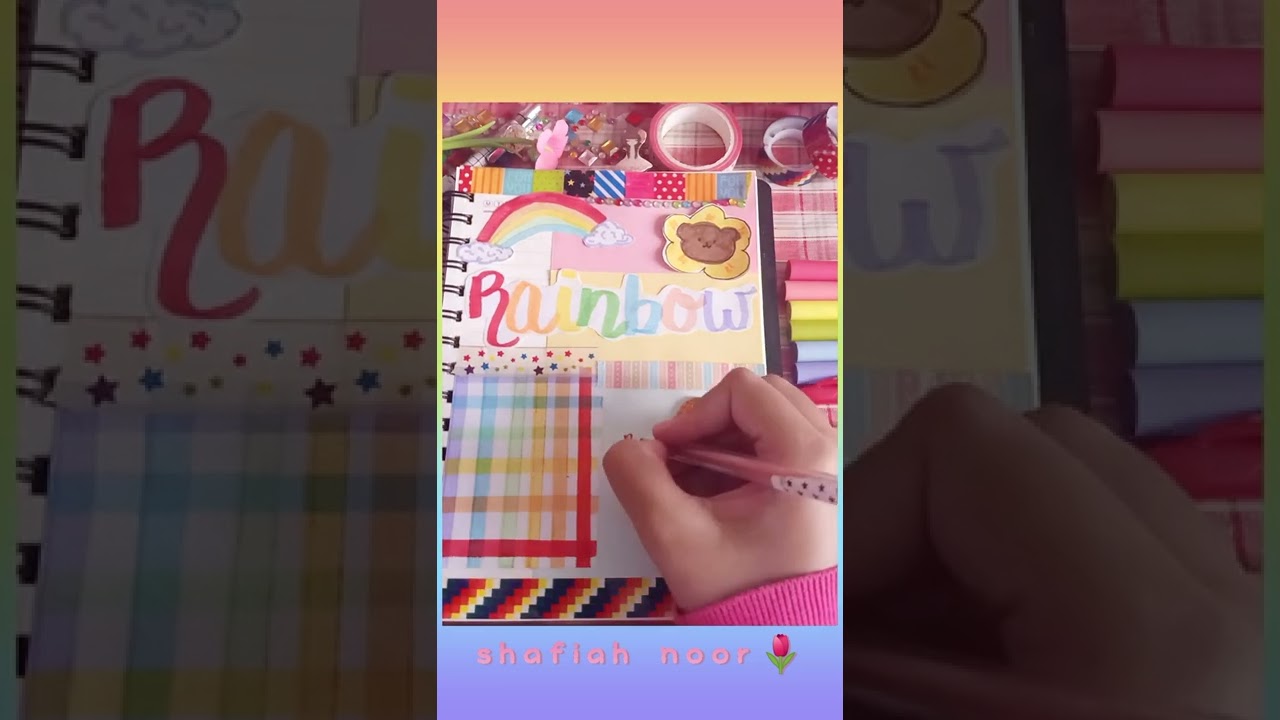 🌈Rainbow journaling🌈 