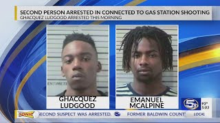 Second man arrested in Mobile Chevron gas station shooting investigation