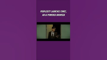 Perplexity just launched an AI web browser #Comet