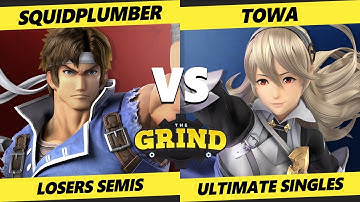 The Grind 242 Losers Semis - Squidplumber (Richter) Vs. Towa (Pyra Mythra, Corrin) Smash Ultimate