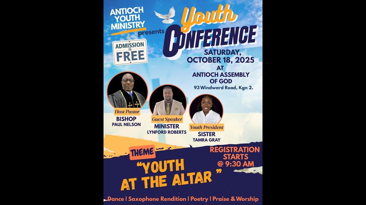 Youth Conference || Antioch Assembly of God || October 18, 2025 - YouTube