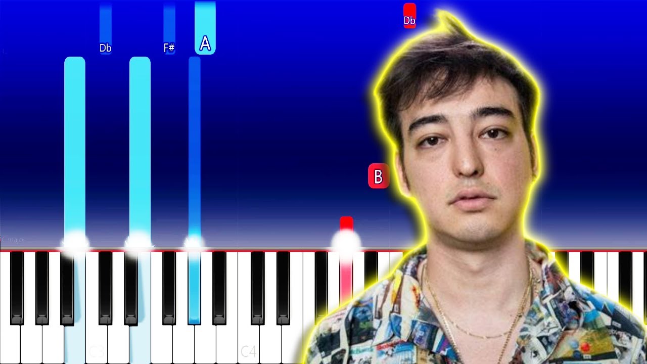 Joji - Glimpse of Us (Piano Tutorial)