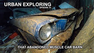 Exploring an abandoned barn FULL of Classic American Muscle Cars! | Mustang | Camaro