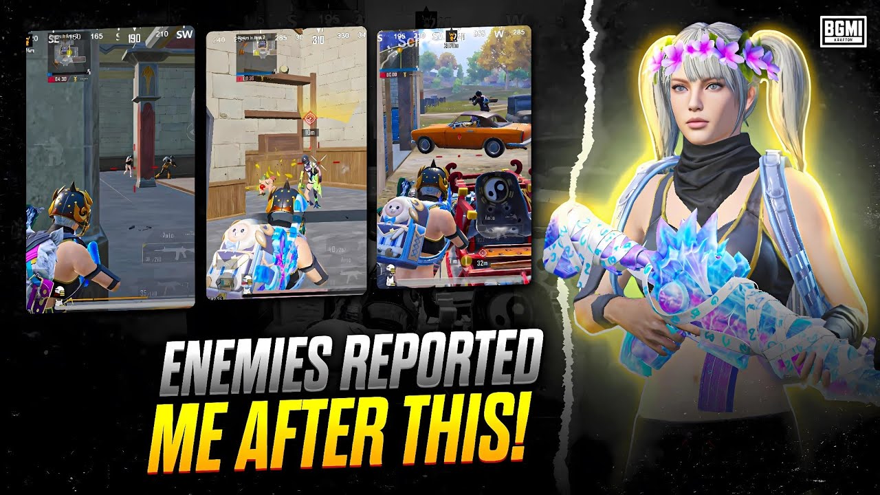 ENEMIES REPORTED ME AFTER THIS 1V3 CLUTCH 🔥 | BGMI 1V4 CLUTCHES BY ...