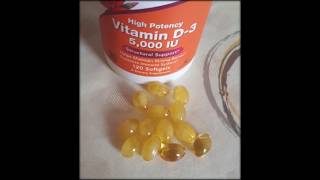 Now Foods, Vitamin D-3, High Potency, 5,000 IU