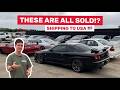 4 Cars SOLD &amp; Shipping to the USA 🇺🇸 | Inside Our Export Process