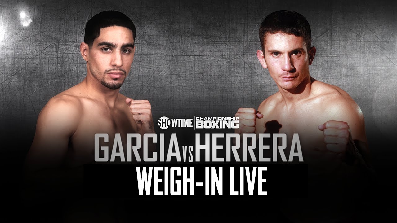 Weigh-In Live Danny Garcia vs