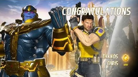 Request:Thanos/Chris Arcade Mode|MARVEL VS. CAPCOM: INFINITE