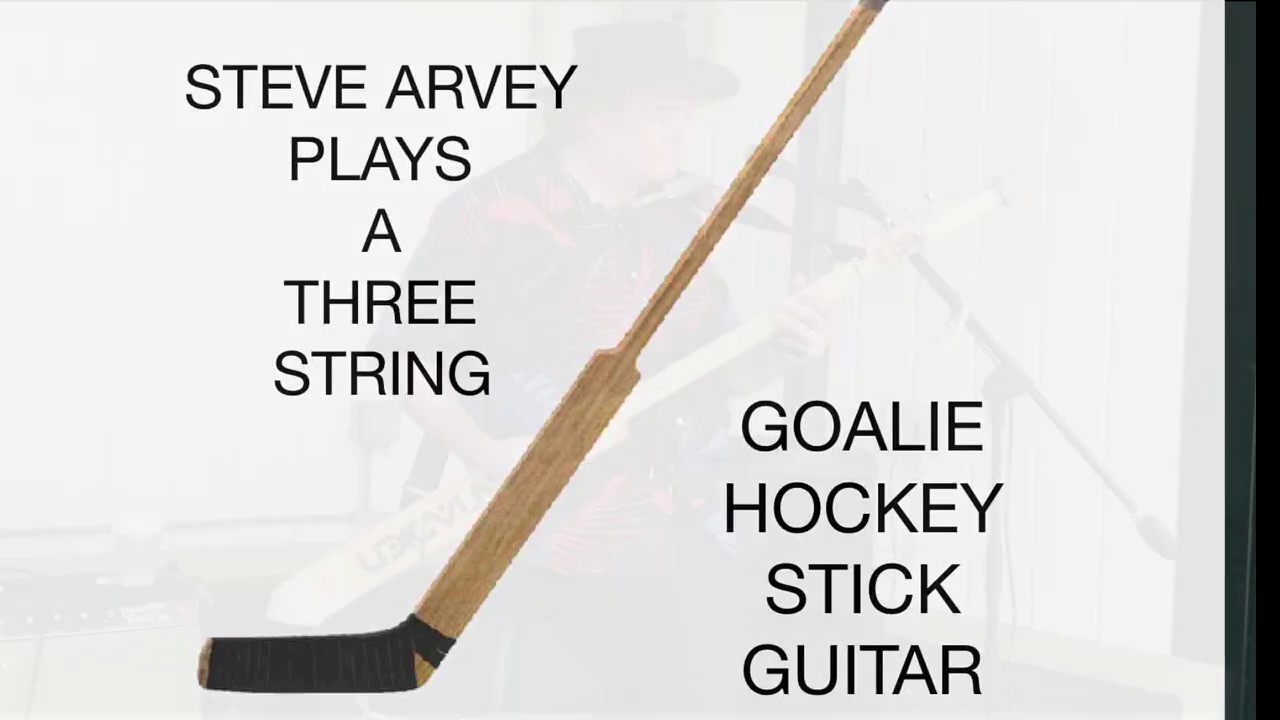 A Goalie Hockey Stick Guitar? YouTube
