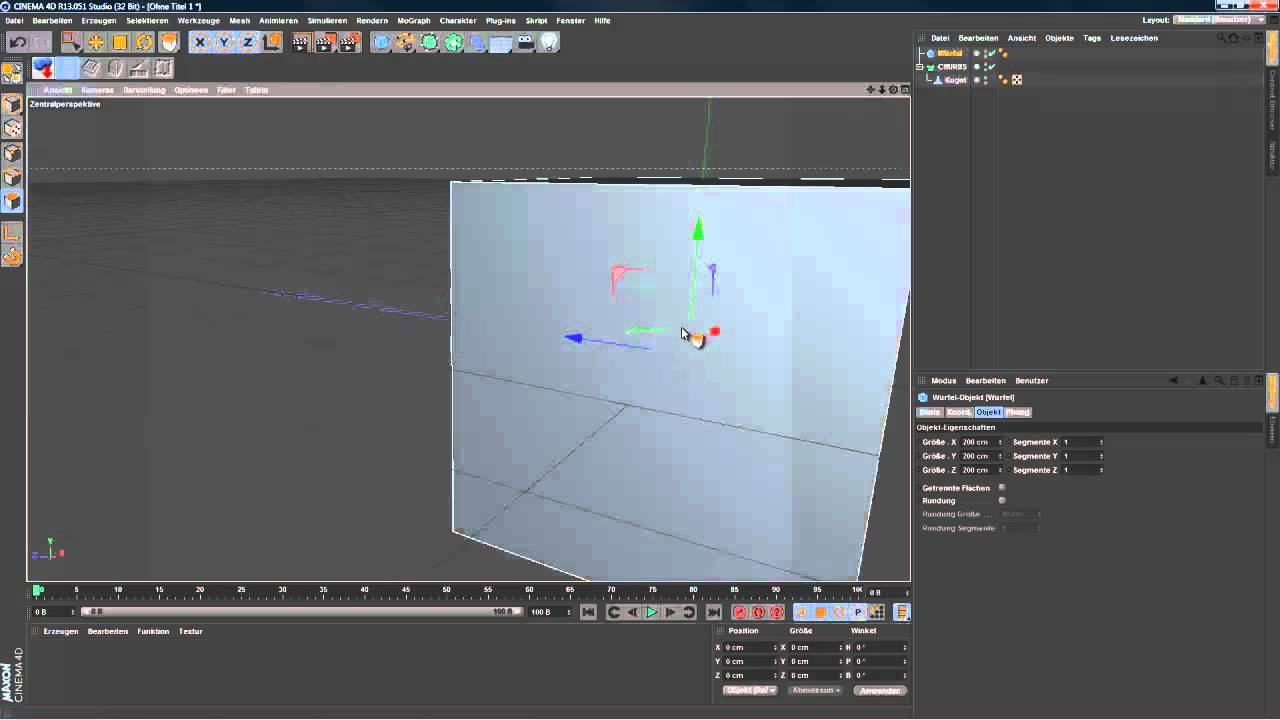Tutorial Cinema 4D - Quicktip mit CNURBS Deutsch - YouTube