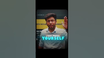 Prove Everyone Wrong🔥||Shobhit Nirwan #shorts #boardexam #ytshorts #class10 #motivation #cbse