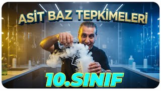 10.Sınıf Kimya Asit Baz Tepkimeleri Maarif Model En Ayrıntılı Pratik Anlatım