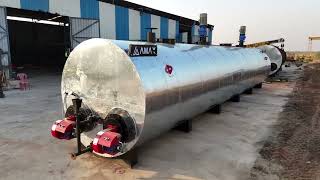 Direct Heating BITUMEN TANK (Horizontal) - AMAX EQUIPMENTS INDIA