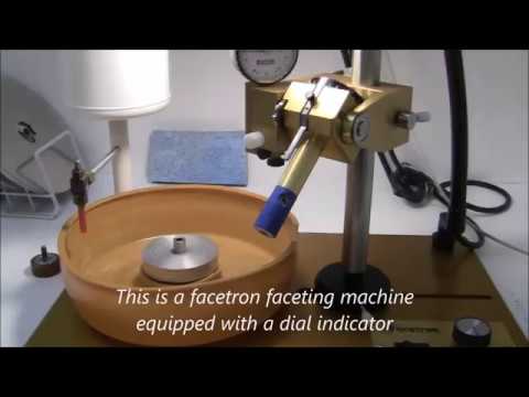 How a faceting machine works 