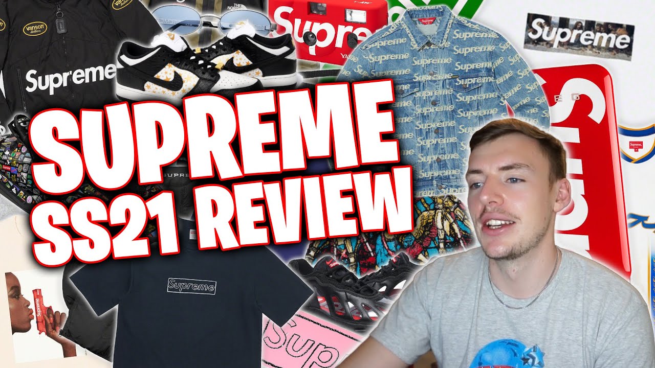 SUPREME WEEK 10 SS21 UNBOXED: Is the Frayed Denim Jacket A Classic? Try On  and Pick-Up VLOG 