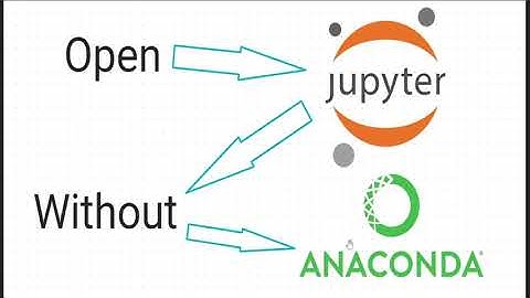 Open Jupyter Notebook without Anaconda