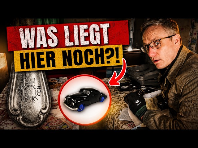 URALTES DDR Spielzeug & seltenes Besteck entdeckt - SCHATZSUCHE im MESSIEHAUS voller Geschichte!