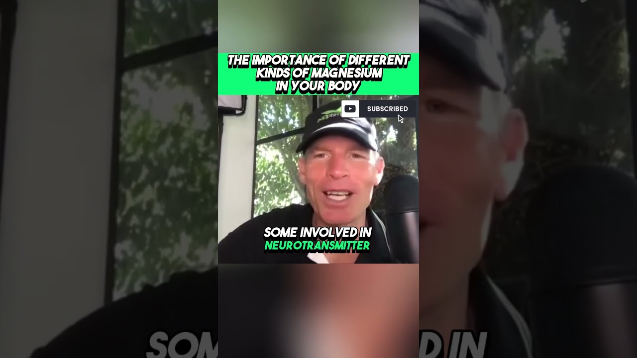 The importance of different kinds of magnesium #health #magnesium