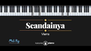 Seandainya - Vierra (KARAOKE PIANO - MALE KEY)