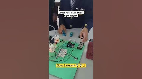 😱🚀smart road project #accident #arduino #schoolproject #youtubeshorts #trending #road #roadsafety