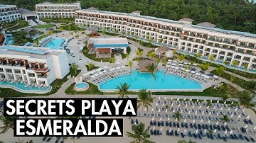 SECRETS PLAYA ESMERALDA Drone Fly | Miches, Dominican Republic