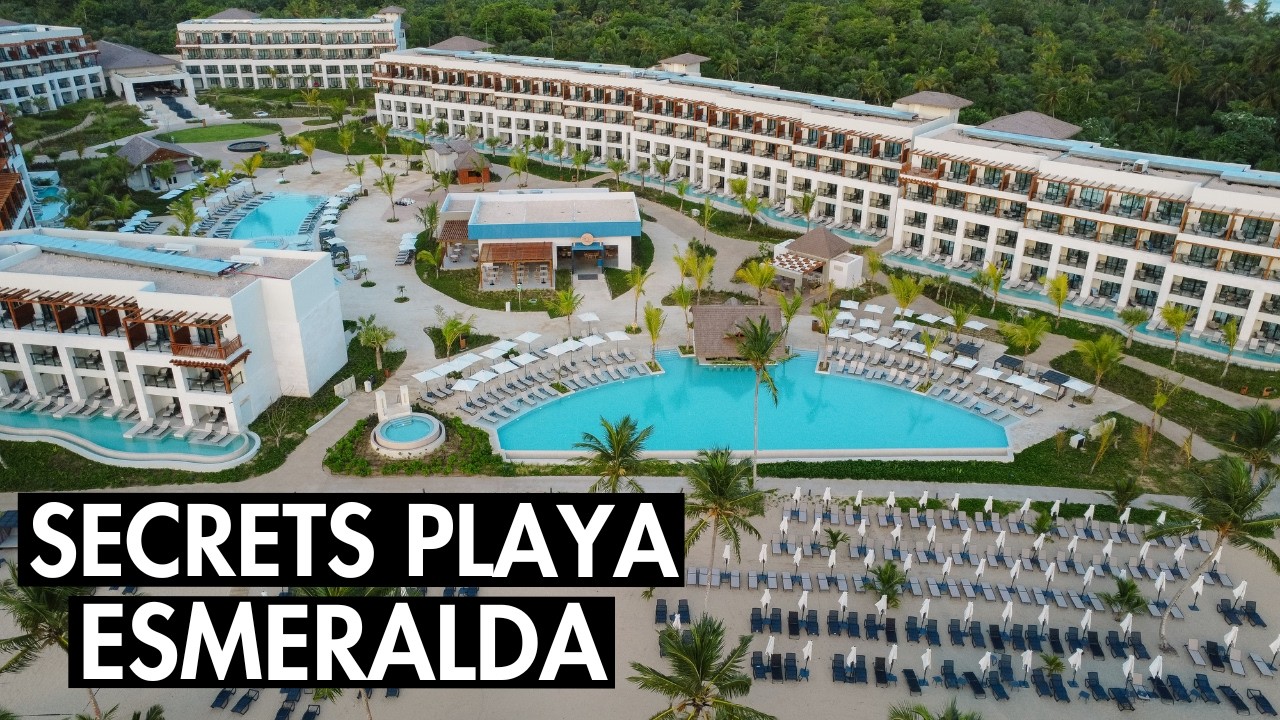 SECRETS PLAYA ESMERALDA Drone Fly | Miches, Dominican Republic