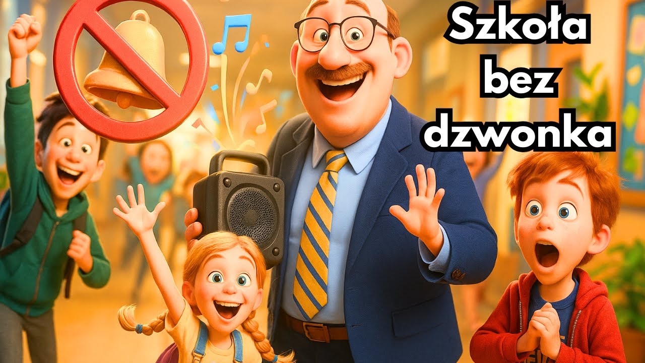 🏫 Szkoła bez dzwonka – Wesoła bajka o szkole | 🎧Audiobook dla dzieci Bajaland 📚