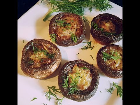 garlic-butter-roasted-mushrooms