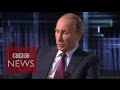 Syria conflict: Putin defends Russia's air strikes - BBC News