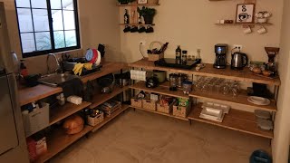 Cocina rustica industrial con poco dinero