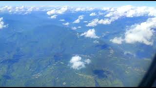 PEEKING THROUGH THE CLOUDS TO WITNESS THE BEAUTY OF MANIPUR |||FLIGHT VIEW MANIPUR AROPLANE